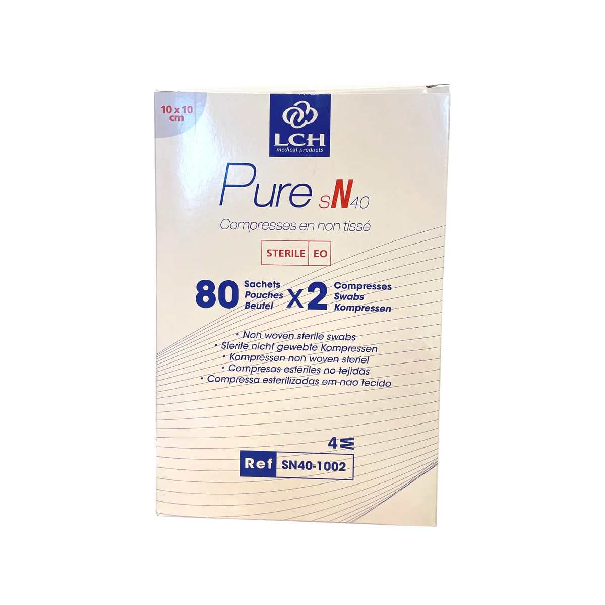 Sterile non-woven compress - Pack of 2 compresses - LCH