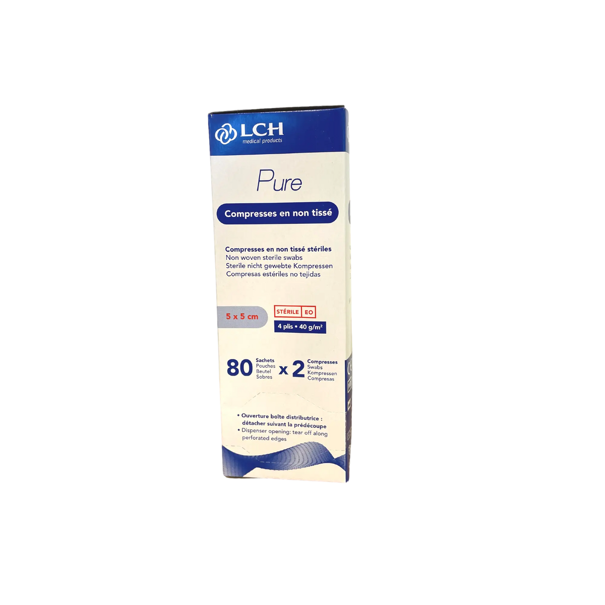 Sterile non-woven compress - Pack of 2 compresses - LCH