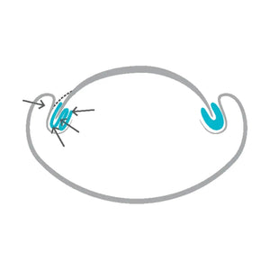 Copolilina fina - 1,4 cm x 10 m - Ruck - My Podologie