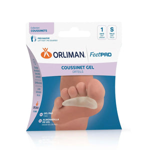 FEETPAD Right Toe Gel Pad - 3 Sizes - Orliman Orliman 