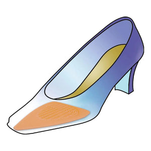 Silicone pad - Ideal for high heel shoes - 1 pair - My Podologie