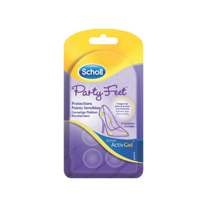 Shock-absorbing Gel Pads for Sensitive Points - 6 protections - Scholl Scholl 
