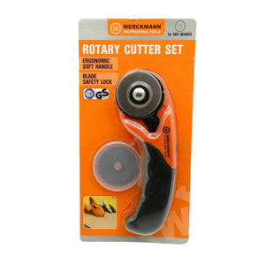 Rotary knife - 5 blades included - Werckmann