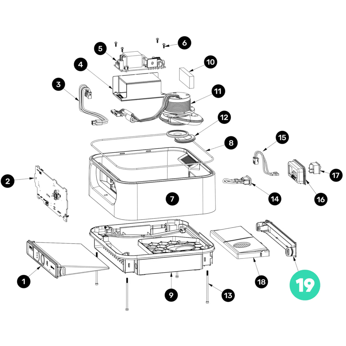HEPA Filter Cover - Podolog Nova Pro Ruck 