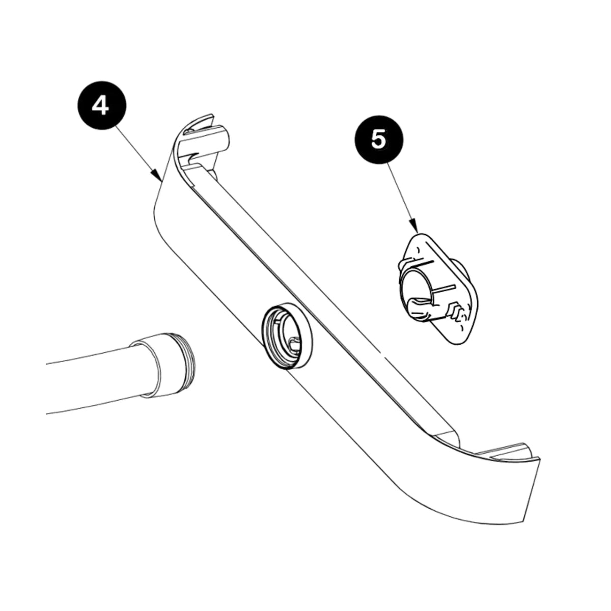Couvercle de rechange pour le sac filtre à poussière - Podolog Nova SE - Ruck My Podologie 