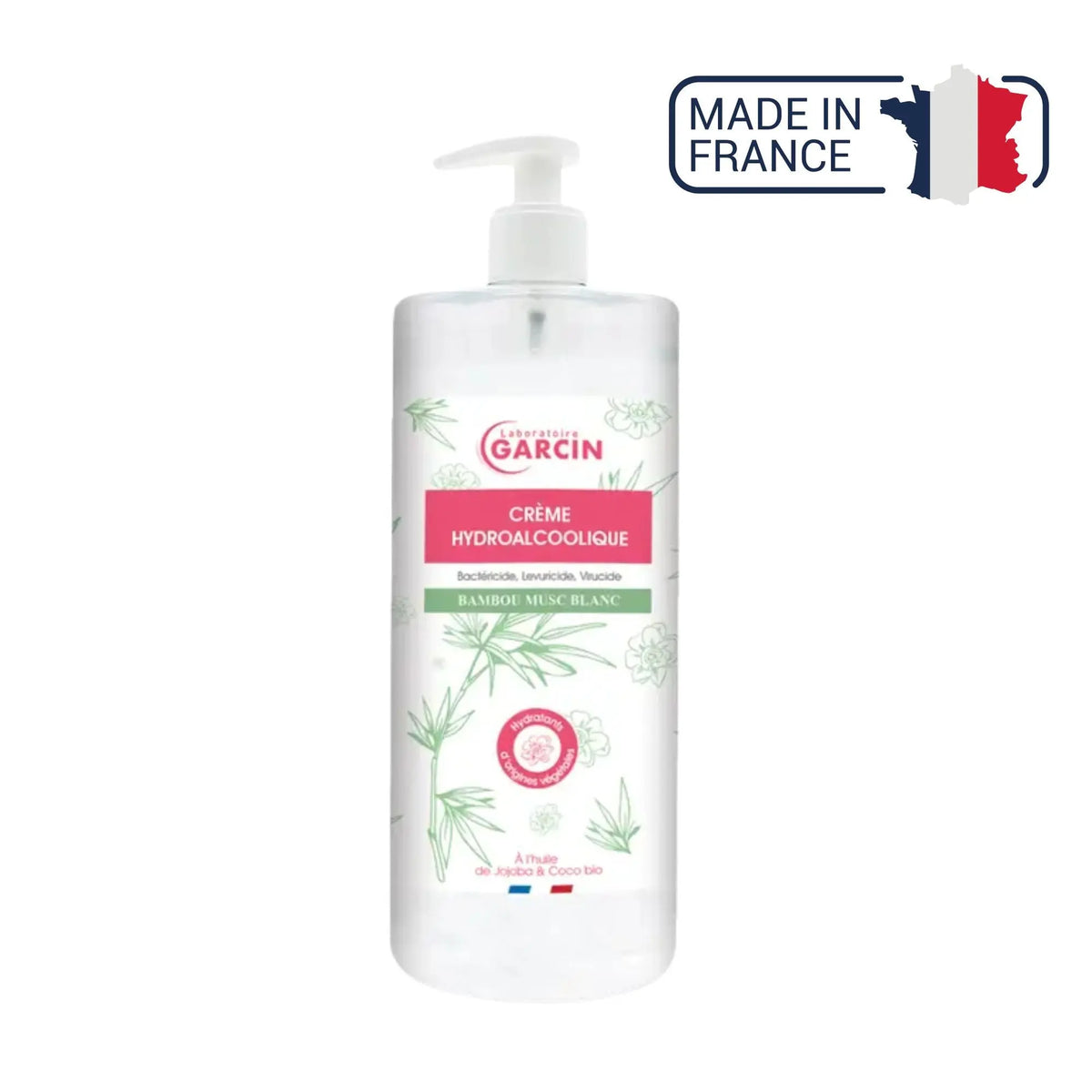 Hydroalcoholic Cream - Laboratoire Garcin Laboratoire Garcin 500-ml-Bamboo-Musk-White