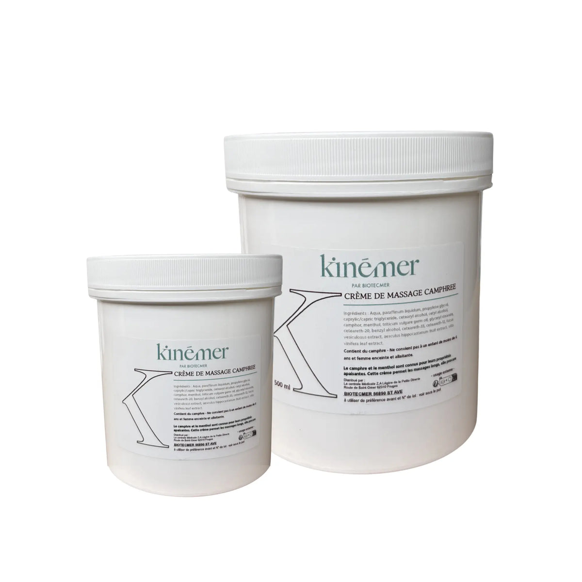 Camphor Massage Cream - Kinémer - Biotecmer Biotecmer 