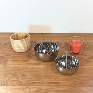 Cup with spout and flat bottom - Stainless steel - 6 dimensions - Essential by My Podologie Essential 