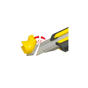 Bi-material cutter 18 mm - with wheel lock - Stanley - My Podologie