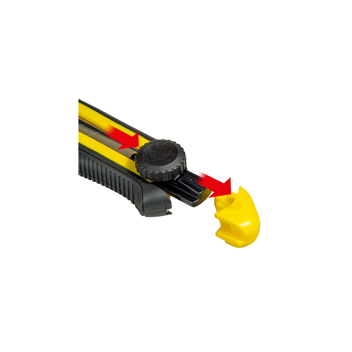 Bi-material cutter 18 mm - with wheel lock - Stanley - My Podologie