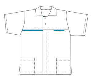 Cyrille - Short Sleeve Tunic - Mixed - 75 cm