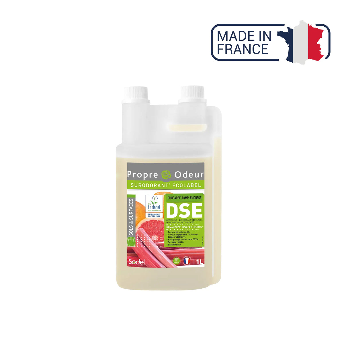 DSE - Ecolabel Superodor Detergent - 3 flavors - 1L or 5L - Sodel Exeol 