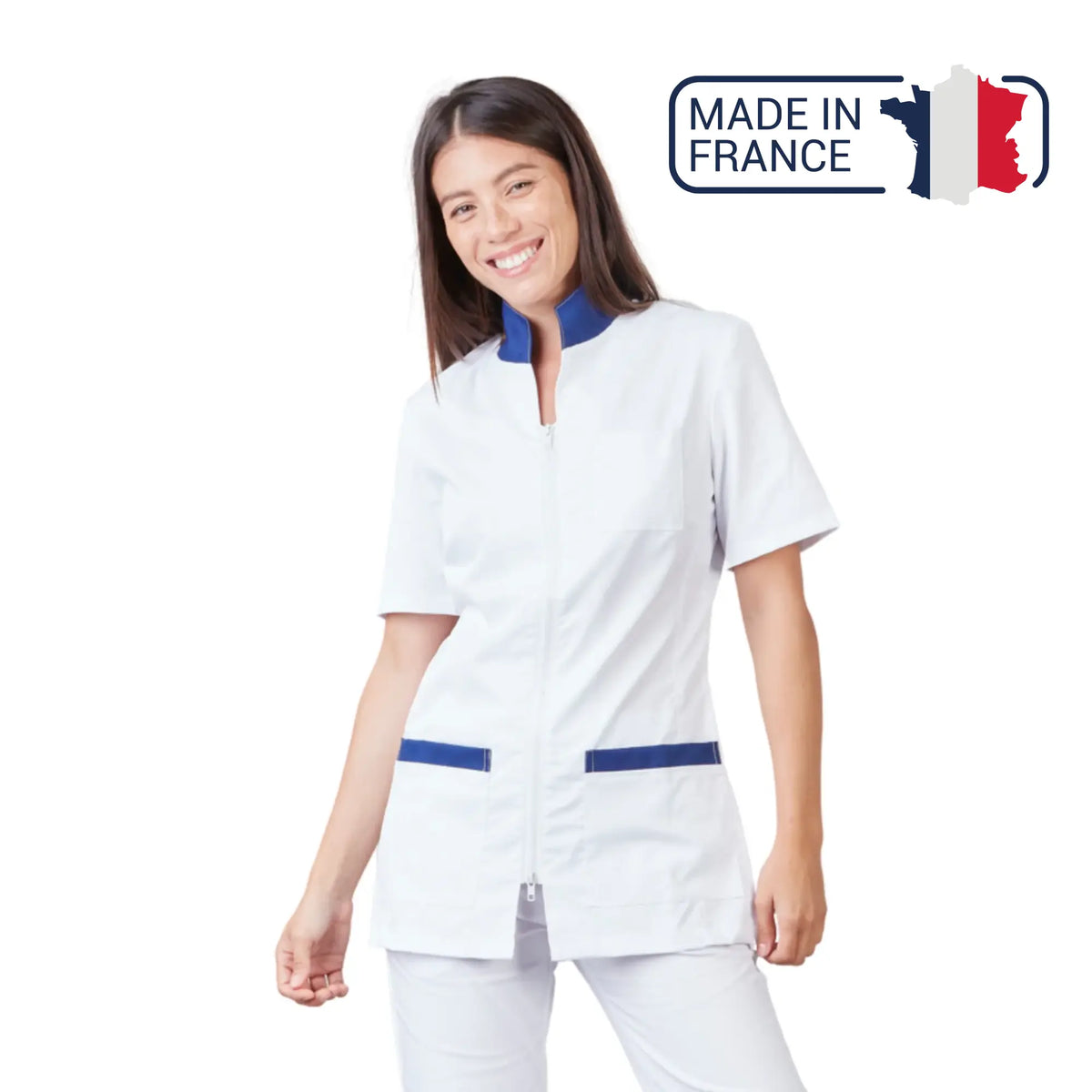 Danaé - Short-sleeved blouse - Women - 73 cm - Phirejo Phirejo 