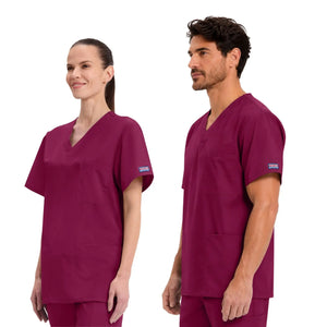 Dax - Tunique col V - Unisexe - Cherokee Cherokee Authentic Workwear 