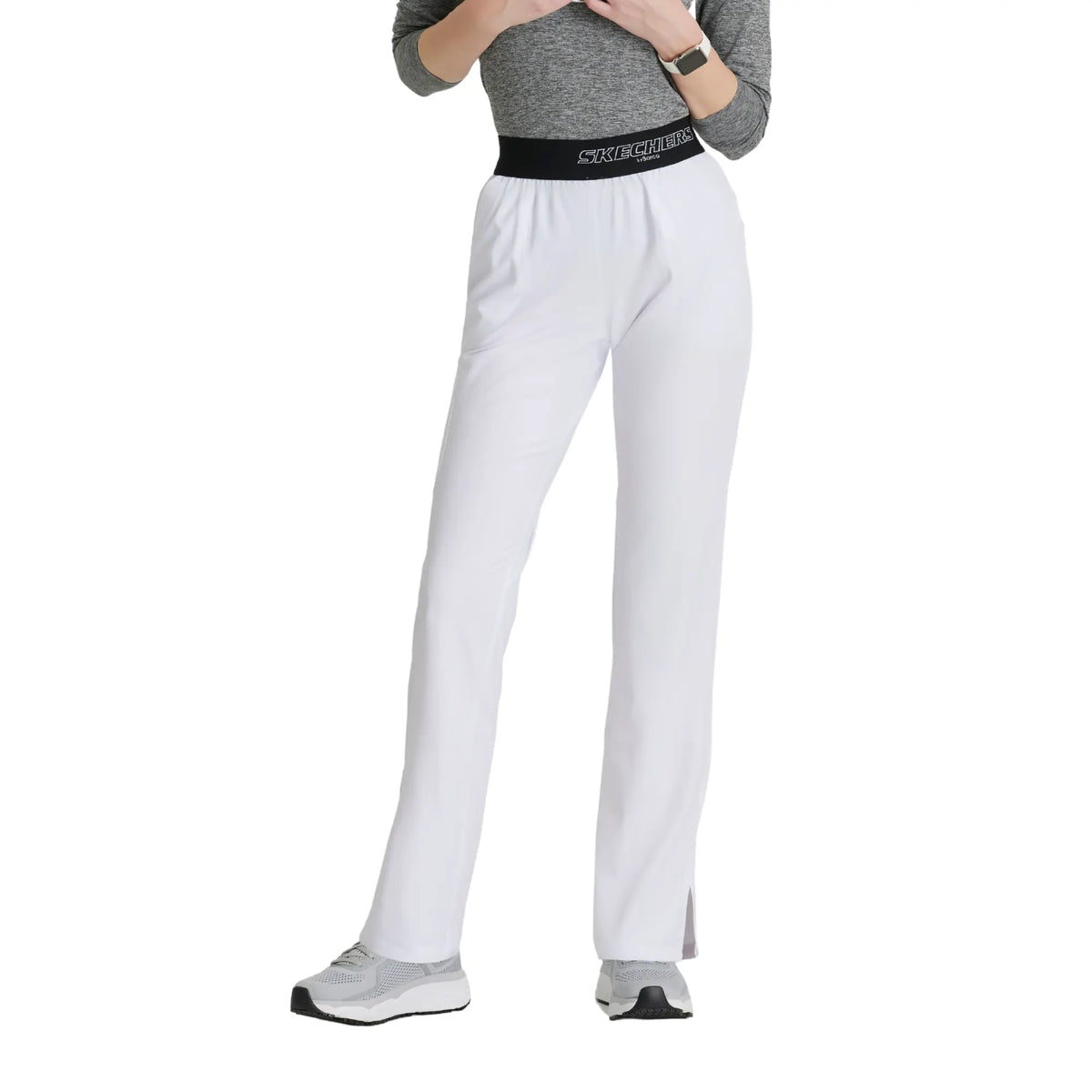 Dazy - Medical pants with elastic - Women - Skechers SKECHERS  White / XL