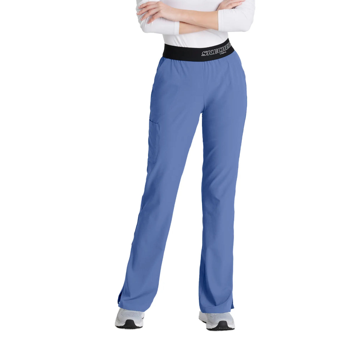 Dazy - Medical pants with elastic - Women - Skechers SKECHERS  Sky Blue / XL