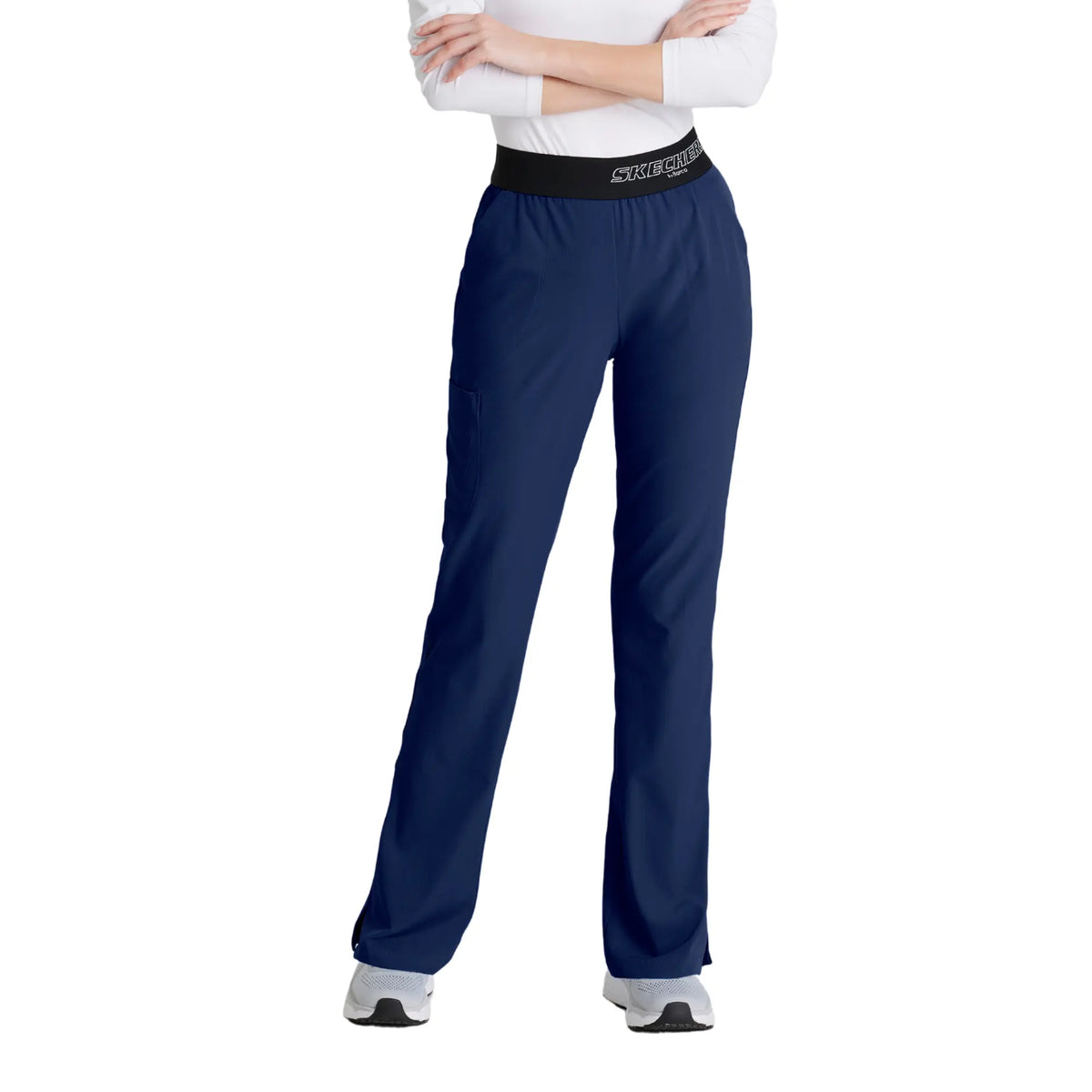 Dazy - Medical pants with elastic - Women - Skechers SKECHERS  Navy Blue / XL