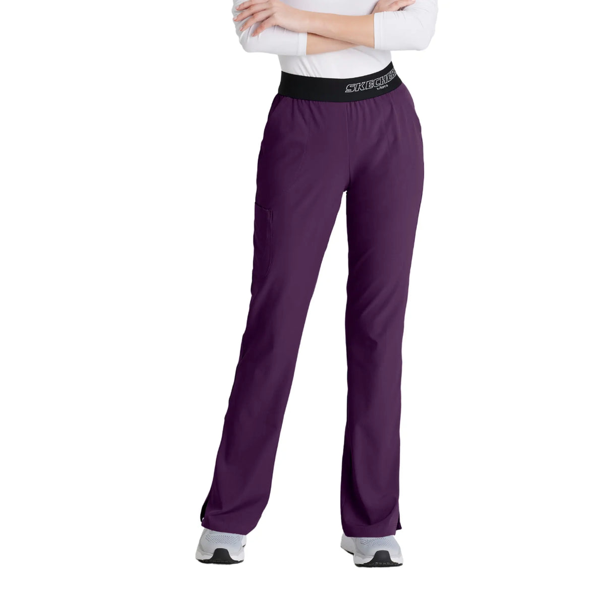 Dazy - Medical pants with elastic - Women - Skechers SKECHERS  Eggplant / XL