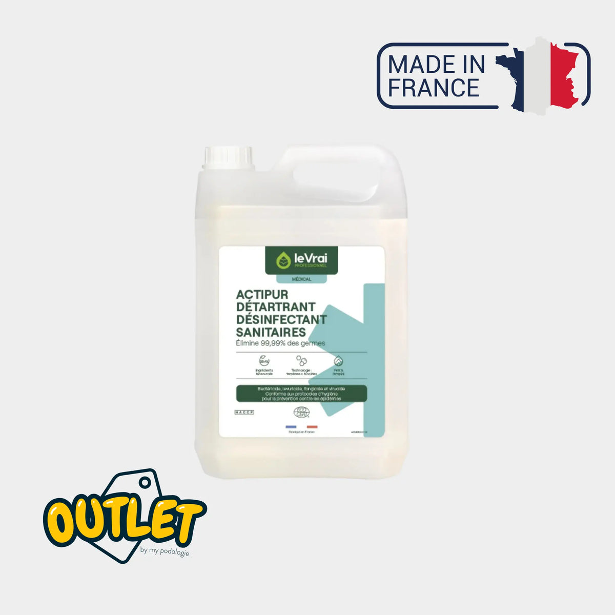 Desinfectante Descalcificador Sanitario ACTIPUR - 5L // Liquidación Liquidación 
