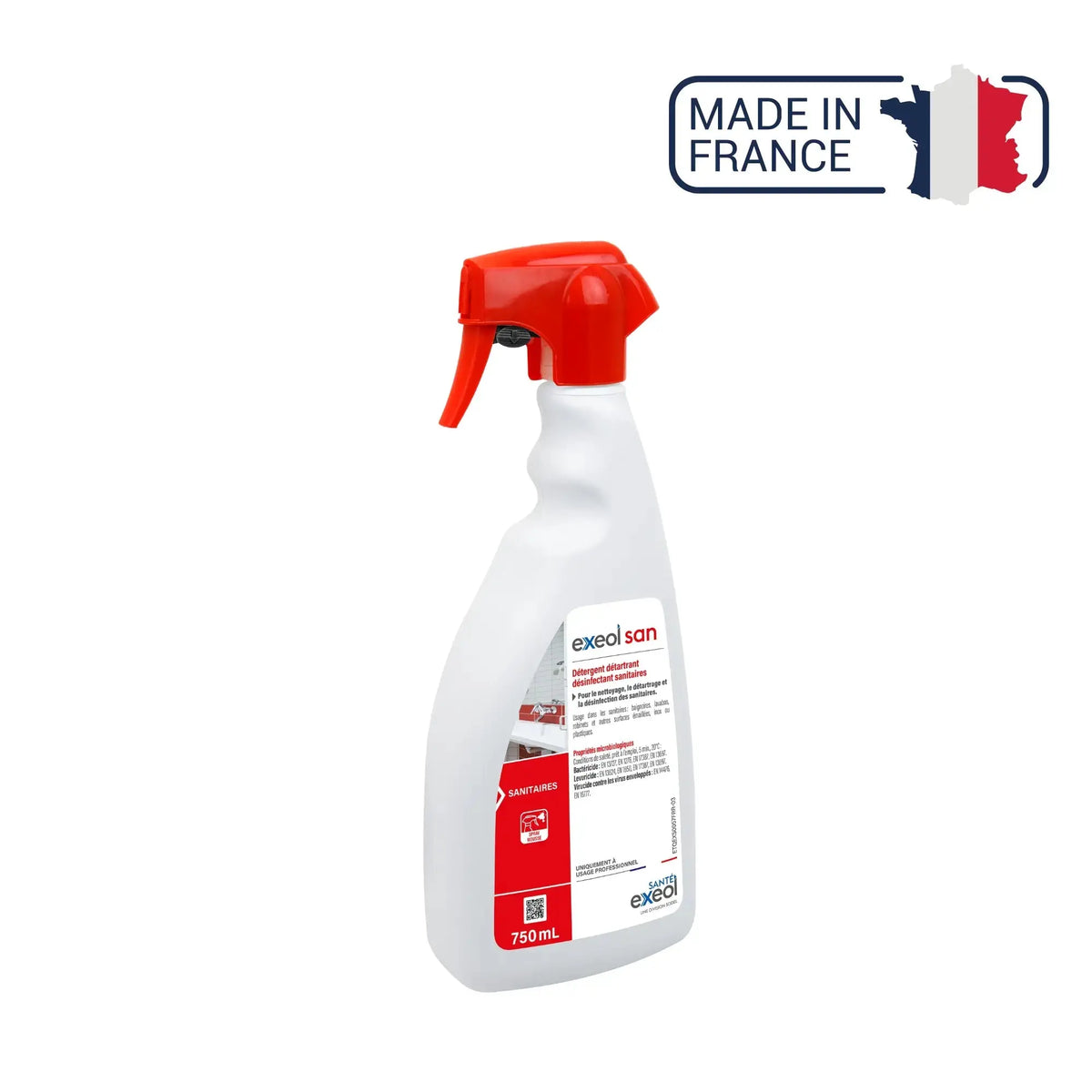 Sanitary disinfectant descaler - Exeol San - Sodel