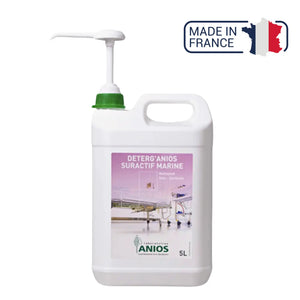Marine suractive deterg'anios - Floors and Surfaces - Wetting, dispersing and solubilizing effect - 1 L or 5L - Anios Anios 5-L