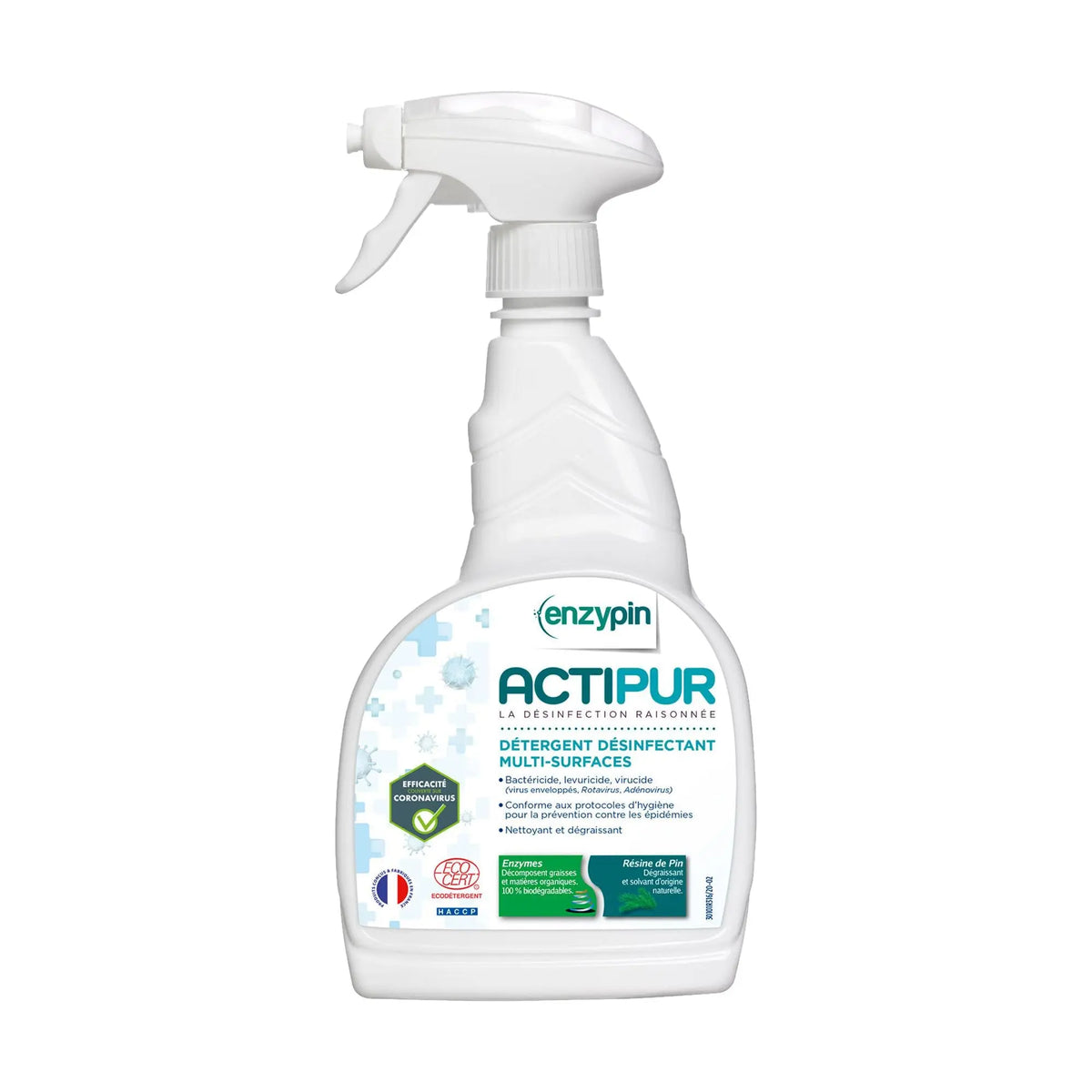 ACTIPUR Multi Surfaces Disinfecting Detergent (750 ml) - ENZYPIN - My Podologie