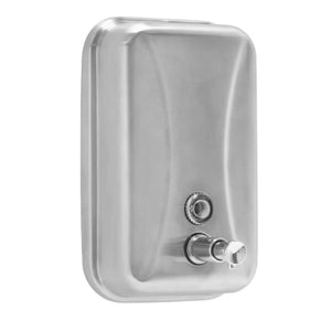 Dispensador de jabón - 1L - Acero inoxidable