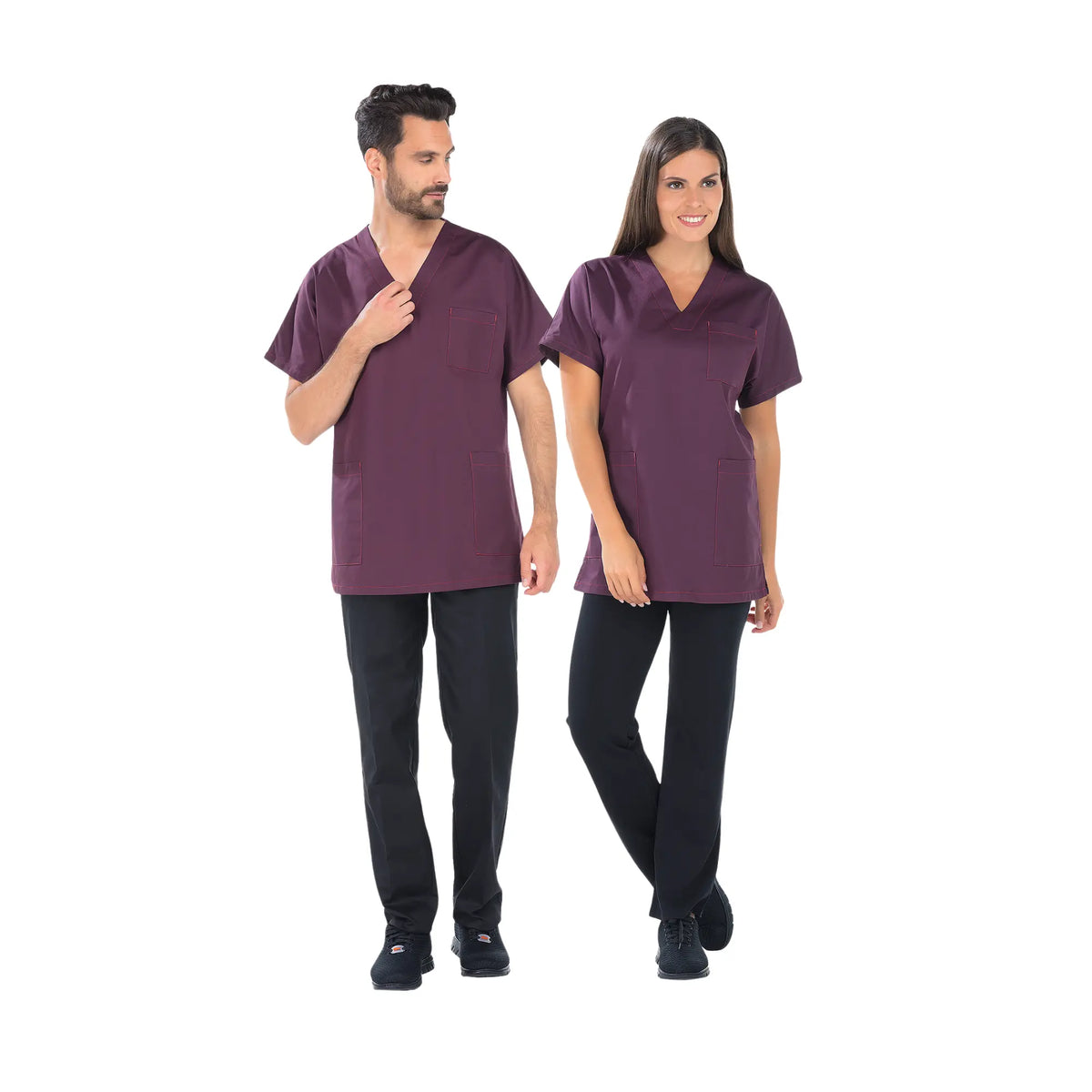 Domino - Tunic - Short sleeves - Unisex - 75 cm My Blouse