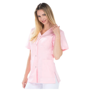 Dora - Tunic - Short sleeves - V-neck - Women - 75 cm - My Podologie
