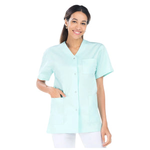 Dora - Tunic - Short sleeves - V-neck - Women - 75 cm - My Podologie