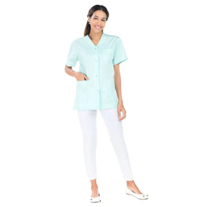 Dora - Tunic - Short sleeves - V-neck - Women - 75 cm - My Podologie