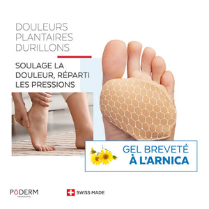Plantar pain and calluses - Arnica gel protection - Poderm Professional 