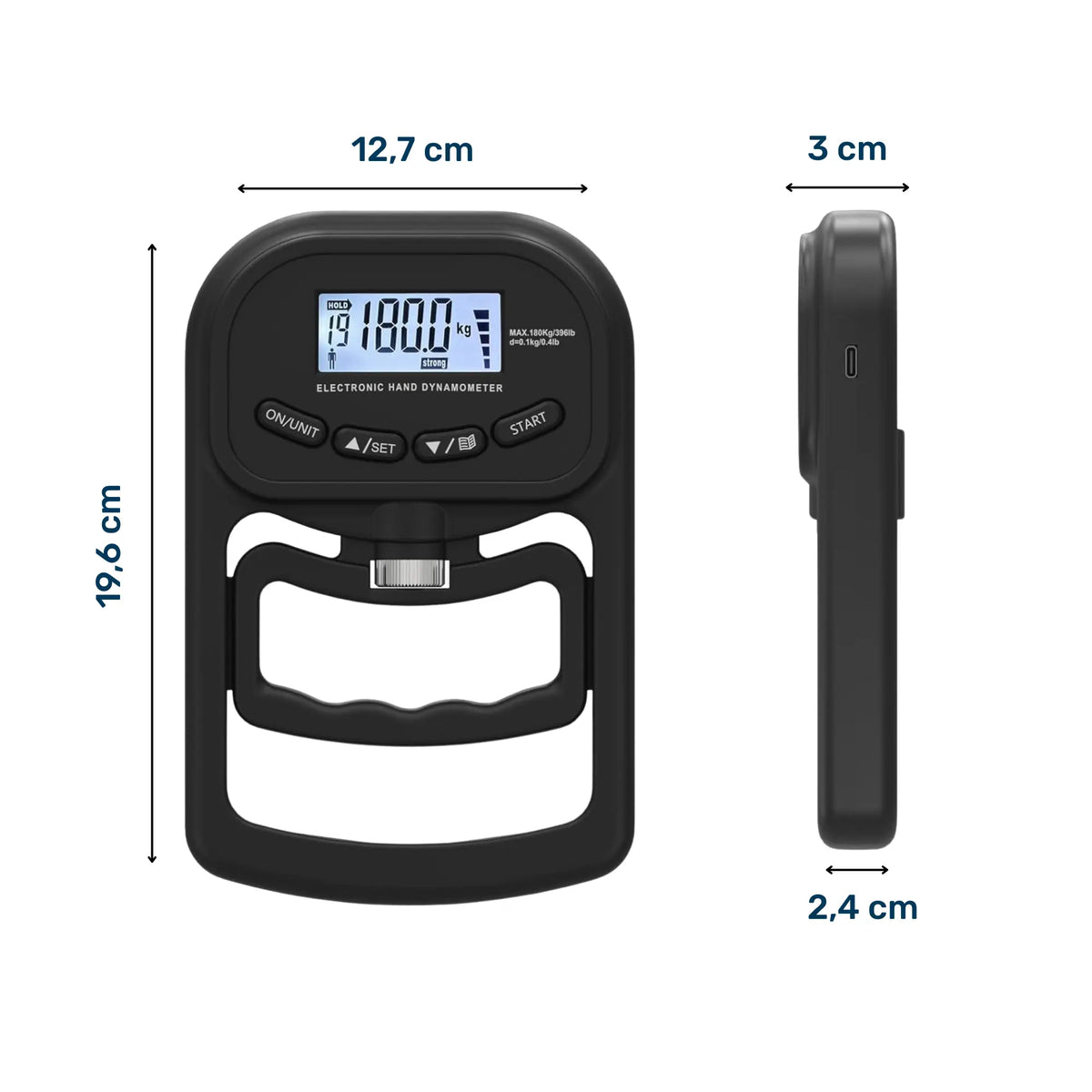 Rechargeable Electronic Dynamometer - Force Tester My Podologie 