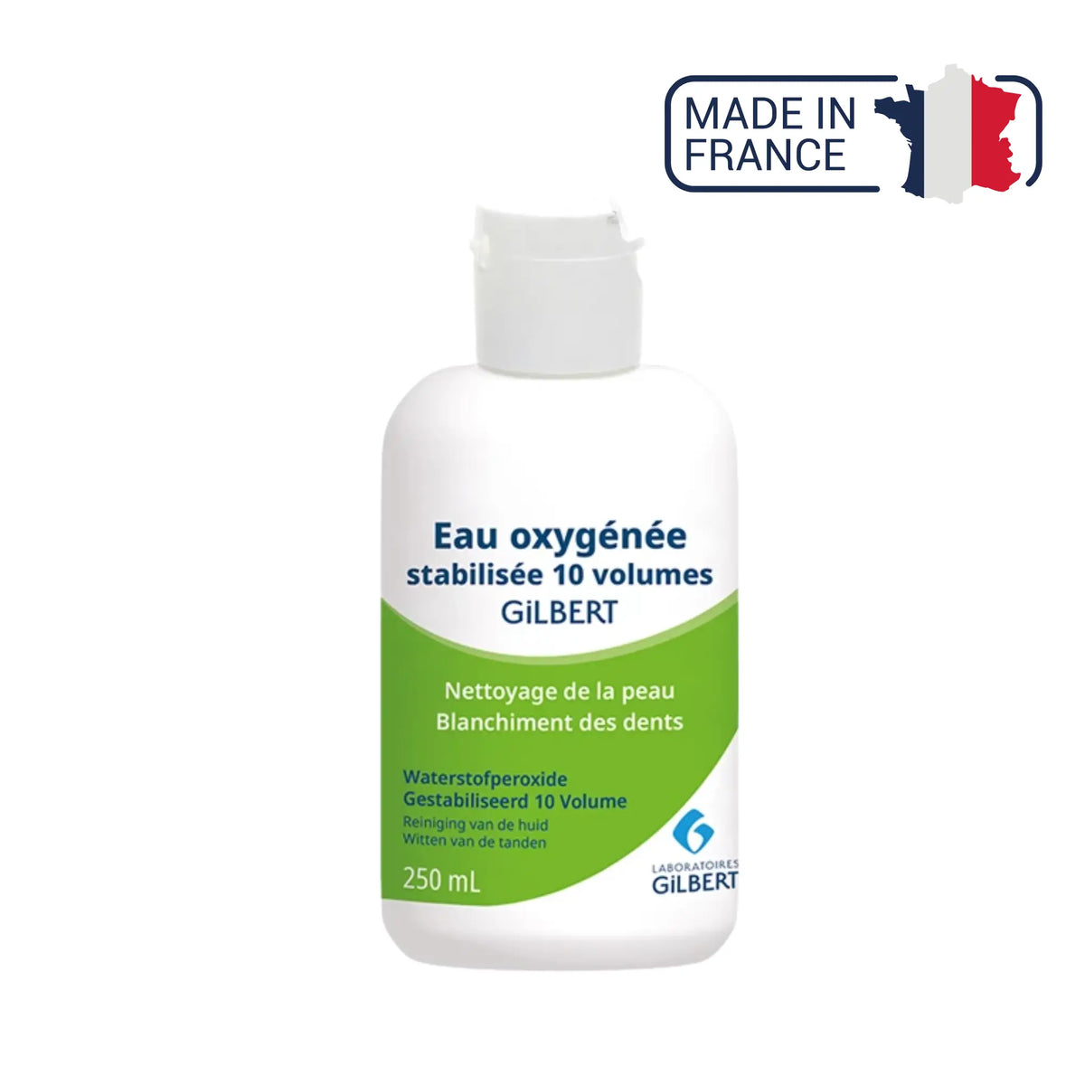 Oxygenated Water - Laboratoires Gilbert - 10 volumes - 250 ml Laboratoires Gilbert 
