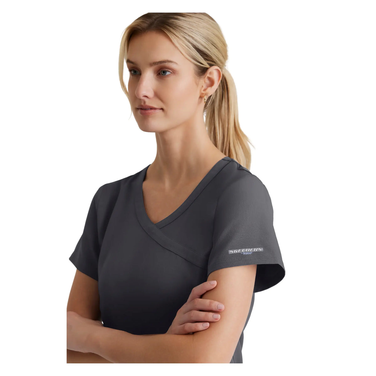 Edelweiss - Crossover collar tunic - Women - Skechers SKECHERS 