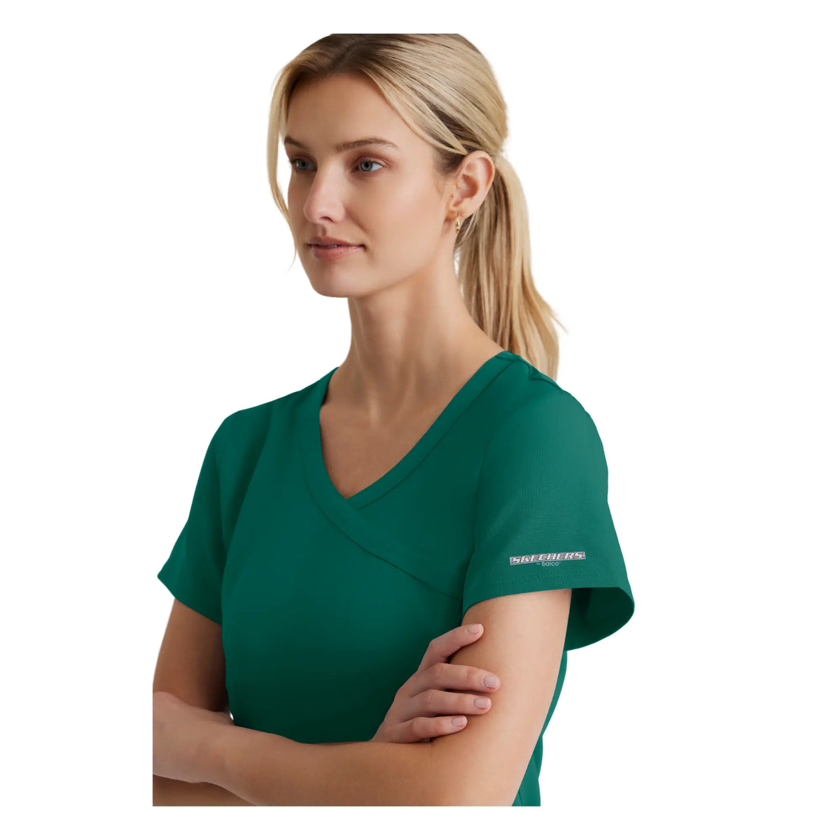 Edelweiss - Crossover collar tunic - Women - Skechers SKECHERS 