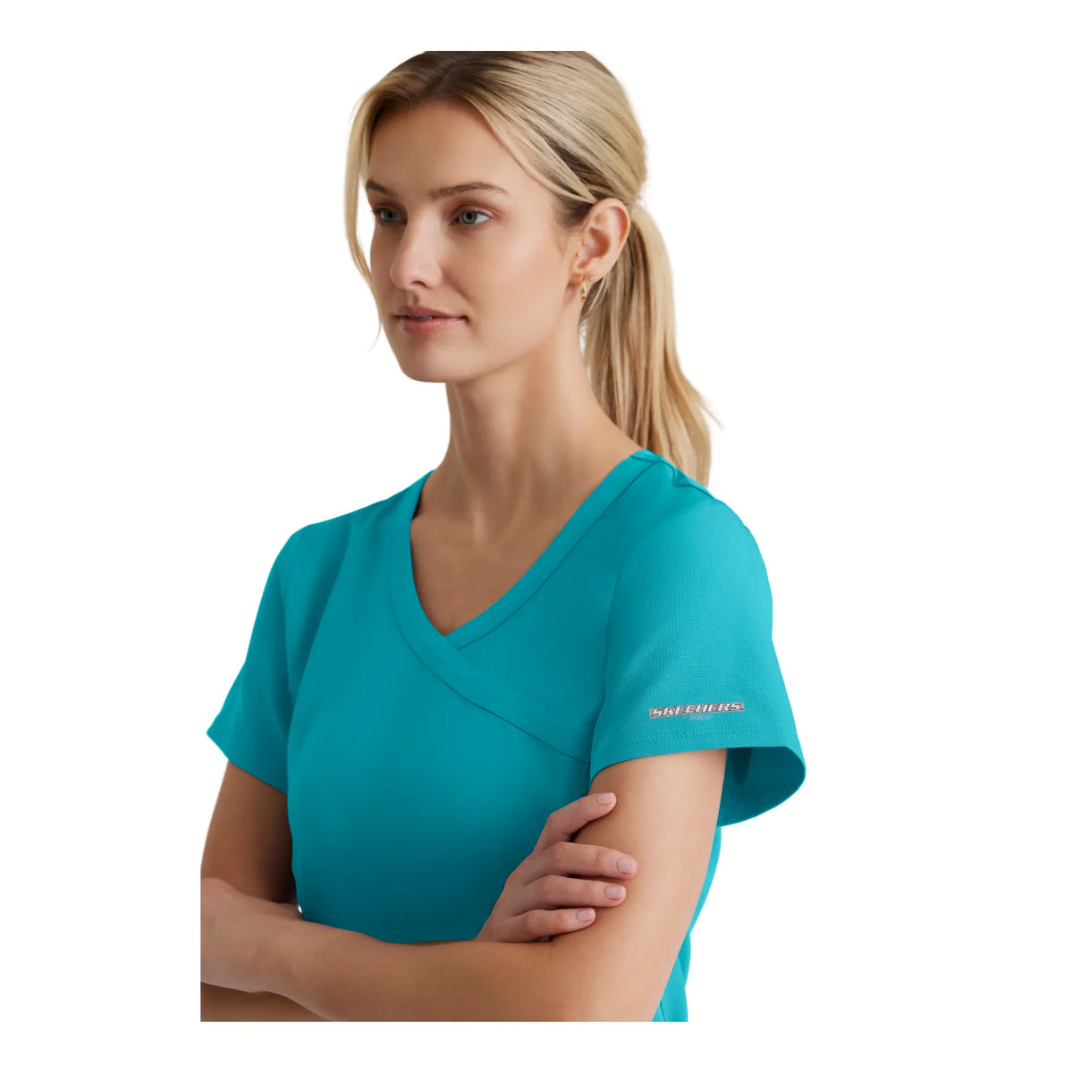 Edelweiss - Crossover collar tunic - Women - Skechers SKECHERS 