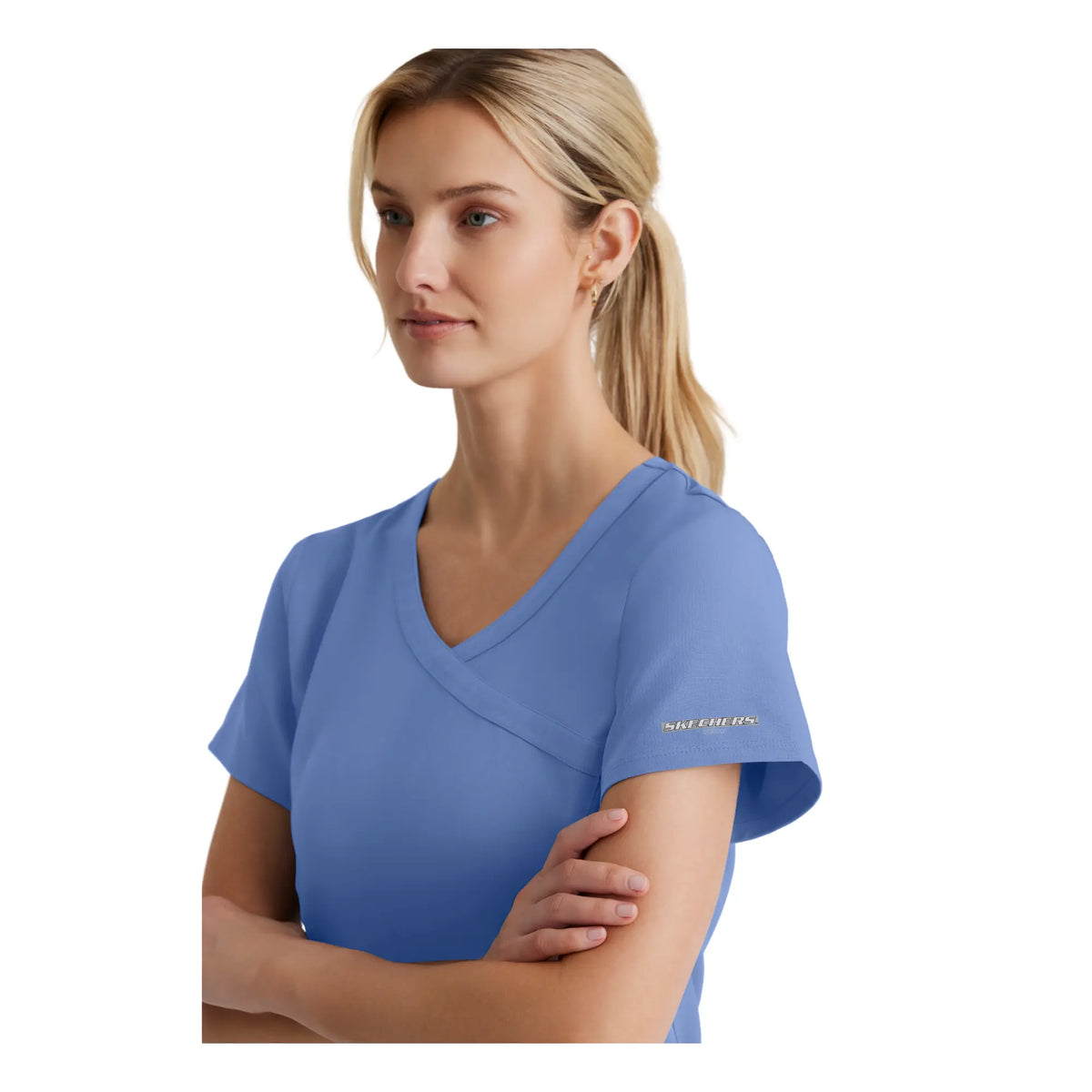 Edelweiss - Crossover collar tunic - Women - Skechers SKECHERS 