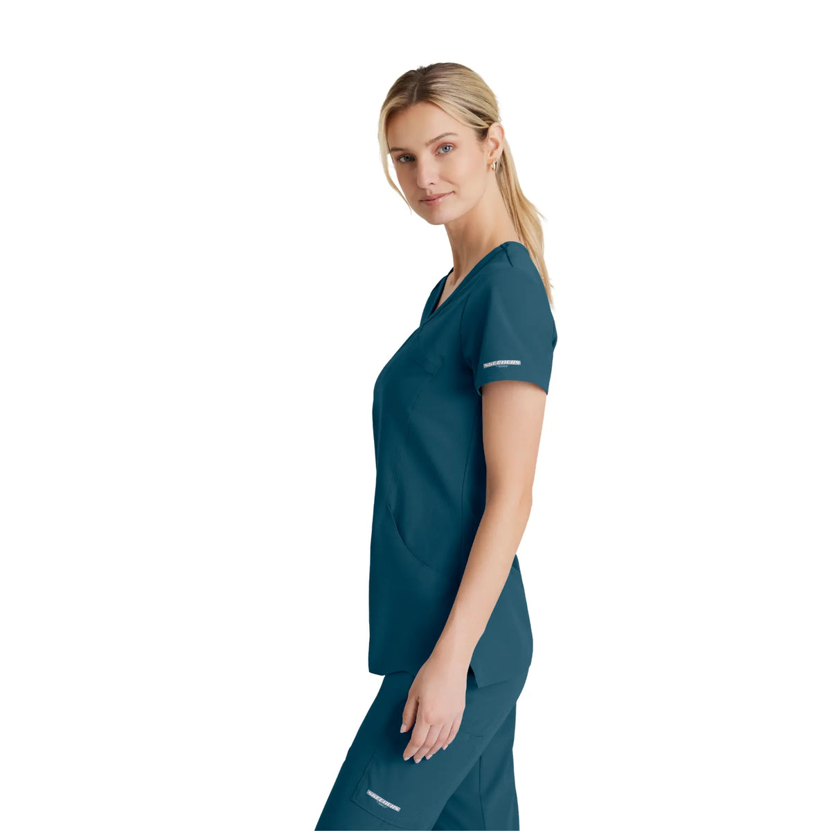 Edelweiss - Crossover collar tunic - Women - Skechers SKECHERS 