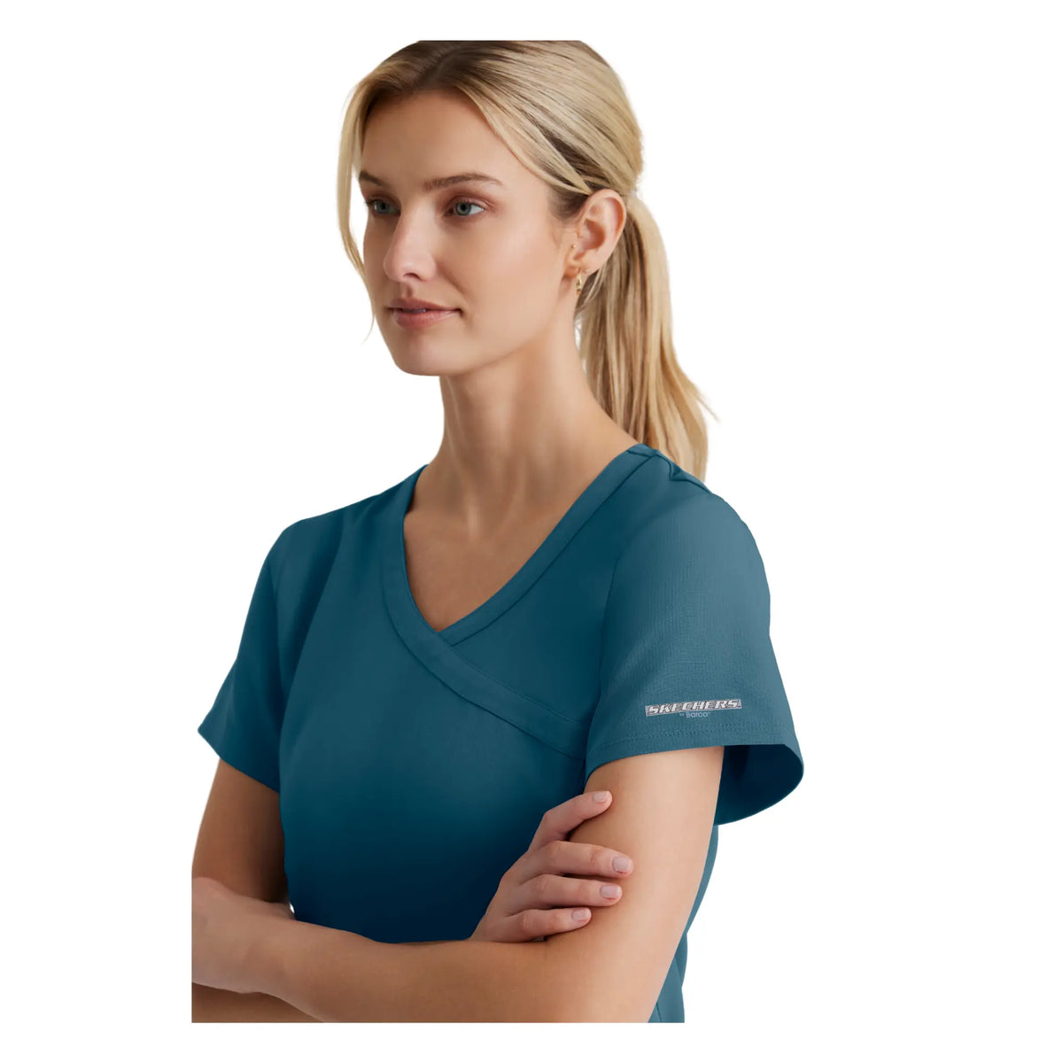 Edelweiss - Crossover collar tunic - Women - Skechers SKECHERS 