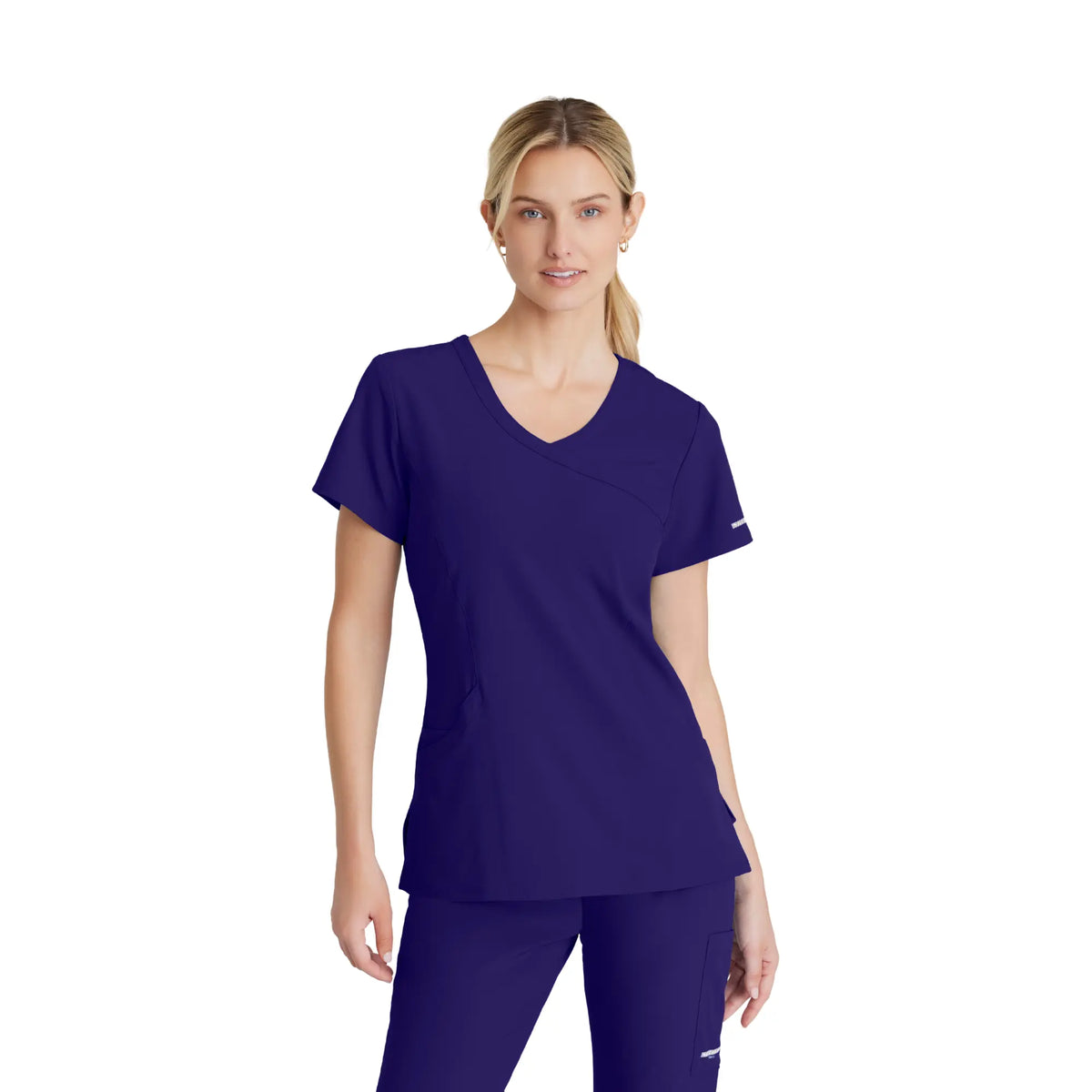 Edelweiss - Crossover collar tunic - Women - Skechers SKECHERS  Grape / XL