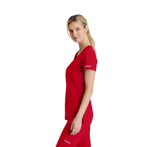 Edelweiss - Crossover collar tunic - Women - Skechers SKECHERS 