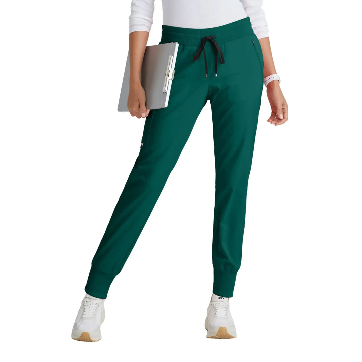 Eden - Joggers con cordón - Mujer - Grey's Anatomy Stretch Grey's Anatomy Hunter Green / XL