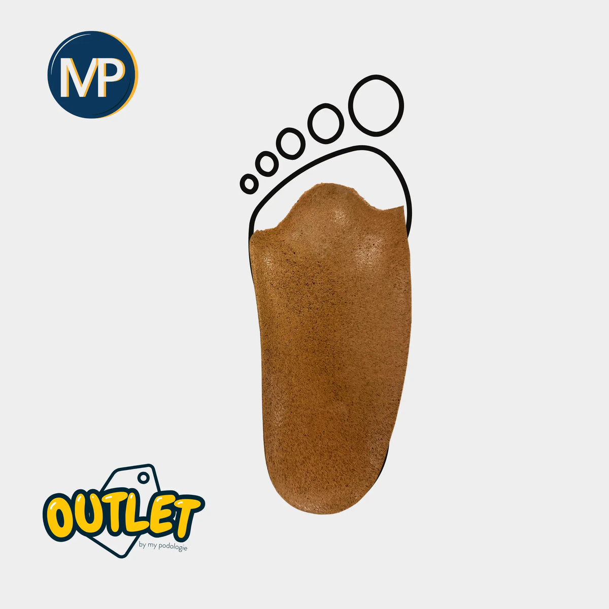 Monobloc Element - Cork Latex - size 29/45 // End of series My Podologie 