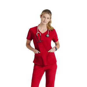 Elva - V-neck tunic - Women - Skechers SKECHERS 