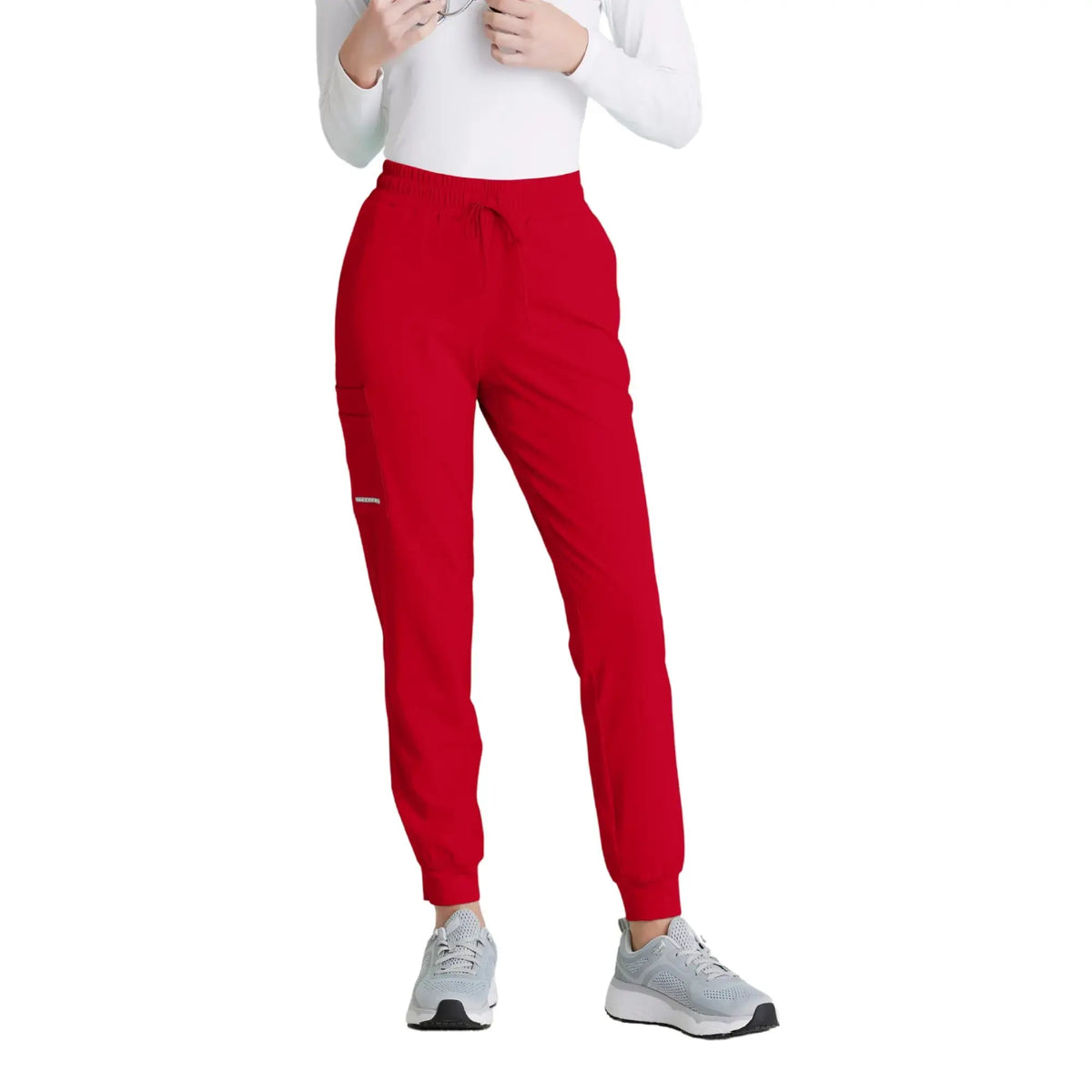 Elym - Drawstring Joggers - Women - Skechers SKECHERS  Red / XL