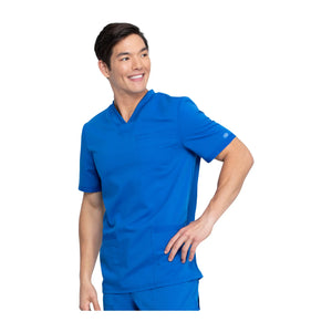 Espelette - V-neck tunic - Short sleeves - Men - Dickies Dickies Royal Blue-3XL