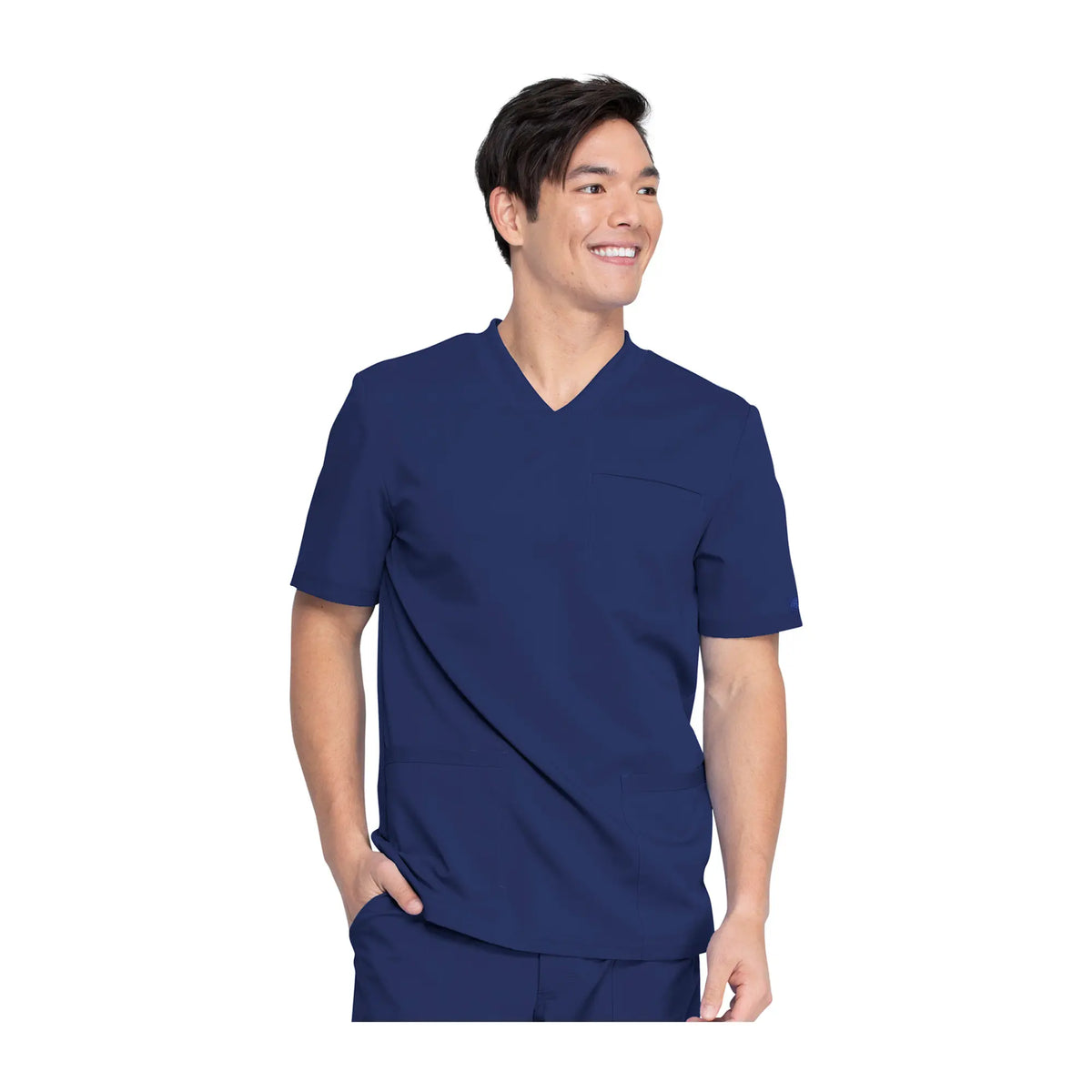 Espelette - V-neck tunic - Short sleeves - Men - Dickies Dickies  Blue-Navy-3XL