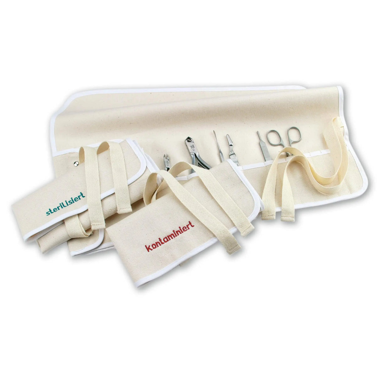 Maletín de transporte de instrumentos de algodón con bordados esterilizados o contaminados - Ruck - My Podologie