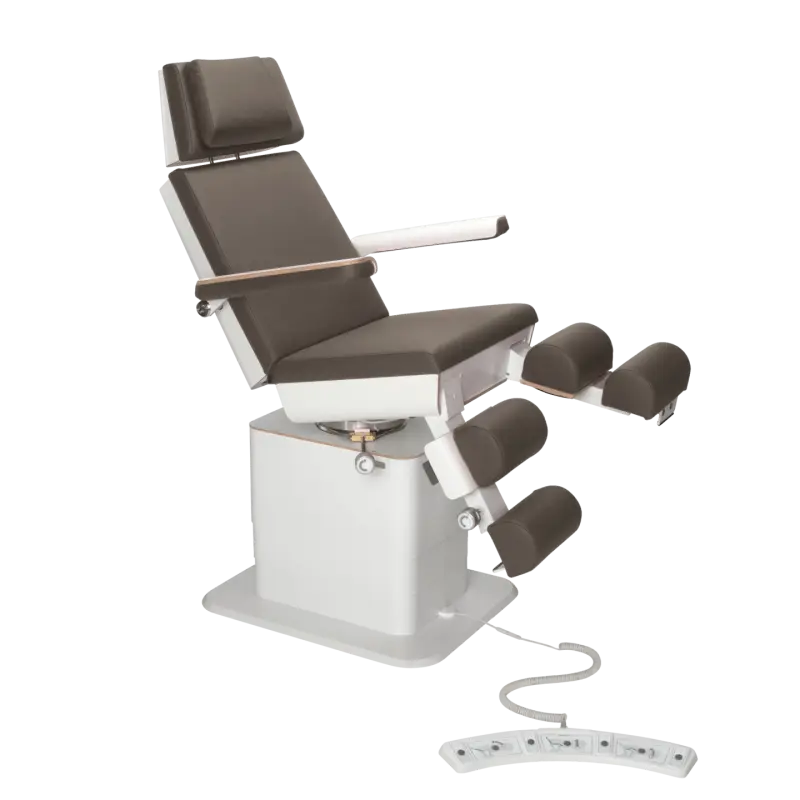 Sillón de pedicura - MOON - Elevador eléctrico - Con cable - Ruck My Podologie - Expresso-3-motores-Blanco